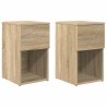 Armoire de lit 2 pcs Chêne Sonoma 29 x 31,5 x 49 cm 618532618532