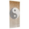 Rideau de porte anti-insectes multicolore 200 x 90 cm Bambou 618534618534