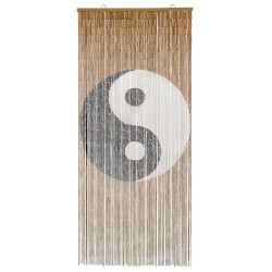 Rideau de porte anti-insectes multicolore 200 x 90 cm Bambou 618534618534