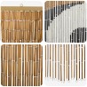 Rideau de porte anti-insectes multicolore 200 x 90 cm Bambou 618534618534