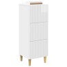 Armoire à tiroirs Blanc brillant 33 x 34,5 x 90 cm 618540618540