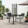 Ensemble de salle à manger pour jardin 5 pcs 618541618541
