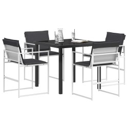 Ensemble de salle à manger pour jardin 5 pcs 618541618541