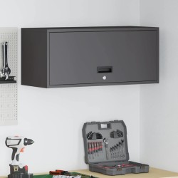 Armoire murale pour garage Noir 80 x 33 x 35 cm 618543618543