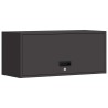 Armoire murale pour garage Noir 80 x 33 x 35 cm 618543618543