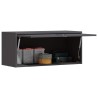 Armoire murale pour garage Noir 80 x 33 x 35 cm 618543618543