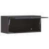 Armoire murale pour garage Noir 80 x 33 x 35 cm 618543618543