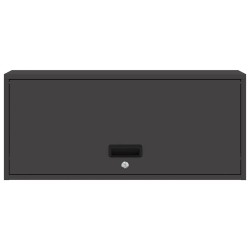 Armoire murale pour garage Noir 80 x 33 x 35 cm 618543618543