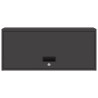 Armoire murale pour garage Noir 80 x 33 x 35 cm 618543618543