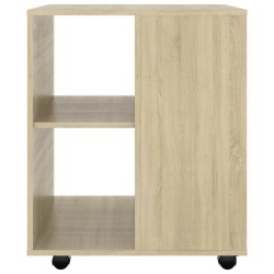 Armoire à roulettes Chêne Sonoma 60x53x72 cm Bois d'ingénierie 618549618549