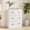 Armoire à tiroirs Blanc brillant 66 x 34,5 x 87 cm 618555618555