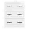 Armoire à tiroirs Blanc brillant 66 x 34,5 x 87 cm 618555618555