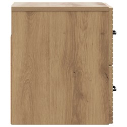 Cabinet de chevet mural Chêne artisanal 34,5 x 33 x 40 cm 618560618560