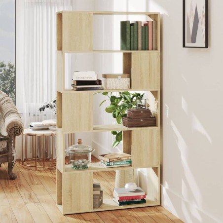 Bibliothèque de séparation Chêne sonoma 80x24x155 cm 618572618572