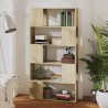 Bibliothèque de séparation Chêne sonoma 80x24x155 cm 618572618572