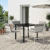 Ensemble de salle à manger pour jardin 5 pcs 618575618575