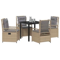 Ensemble de salle à manger pour jardin 5 pcs 618576618576