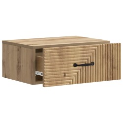 Cabinet de chevet mural Chêne artisanal 49 x 34,5 x 20 cm 618579618579