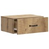Cabinet de chevet mural Chêne artisanal 49 x 34,5 x 20 cm 618579618579
