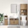 Meuble de Lavabo de Salle de Bain chêne artisanal 618588618588