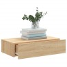 Meuble TV avec éclairage LED chêne sonoma 60x35x15,5 cm 618590618590