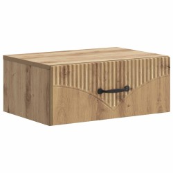 Cabinet de chevet mural Chêne artisanal 49 x 34,5 x 20 cm 618595618595