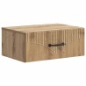 Cabinet de chevet mural Chêne artisanal 49 x 34,5 x 20 cm 618595618595