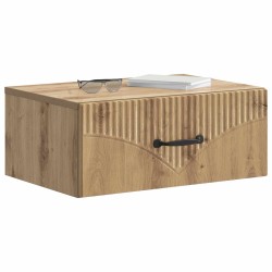 Cabinet de chevet mural Chêne artisanal 49 x 34,5 x 20 cm 618595618595