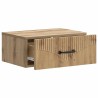 Cabinet de chevet mural Chêne artisanal 49 x 34,5 x 20 cm 618595618595