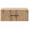 Cabinet de chevet mural Chêne artisanal 49 x 34,5 x 20 cm 618595618595