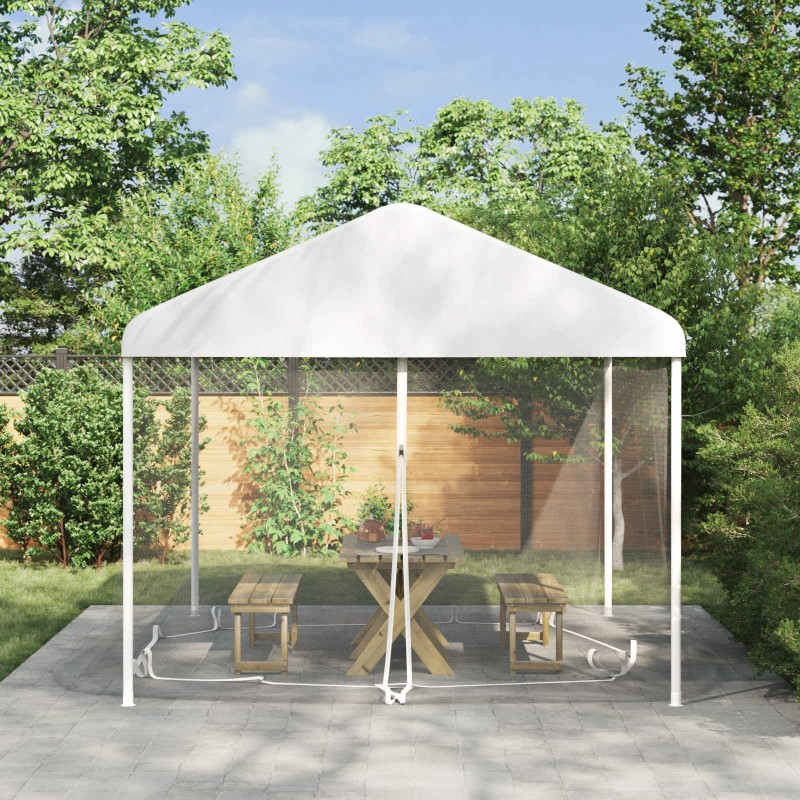 Moustiquaire pour gazebo 220 mesh Blanc 4 x 3 x 2 cm Polyester 618598618598