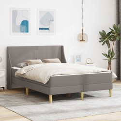 Cadre de lit avec matelas avec tête de lit Polyester 618615618615