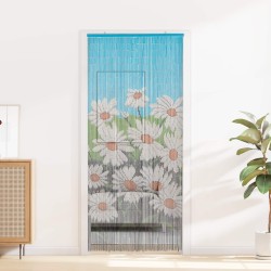 Rideau de porte anti-insectes multicolore 200 x 90 cm Bambou 618619618619