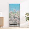 Rideau de porte anti-insectes multicolore 200 x 90 cm Bambou 618619618619