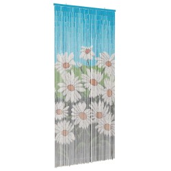Rideau de porte anti-insectes multicolore 200 x 90 cm Bambou 618619618619