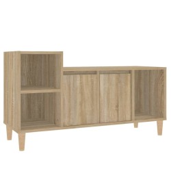 Meuble TV Chêne sonoma 100x35x55 cm Bois d'ingénierie 618636618636
