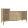 Meuble TV Chêne sonoma 100x35x55 cm Bois d'ingénierie 618636618636