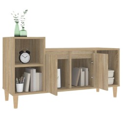 Meuble TV Chêne sonoma 100x35x55 cm Bois d'ingénierie 618636618636