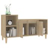 Meuble TV Chêne sonoma 100x35x55 cm Bois d'ingénierie 618636618636