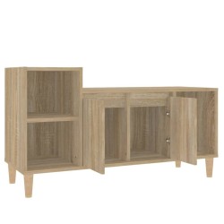 Meuble TV Chêne sonoma 100x35x55 cm Bois d'ingénierie 618636618636