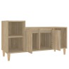 Meuble TV Chêne sonoma 100x35x55 cm Bois d'ingénierie 618636618636