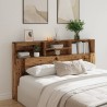 Armoire de tête de lit vieux bois 180x19x103,5 cm 618650618650
