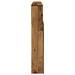 Armoire de tête de lit vieux bois 180x19x103,5 cm 618650618650