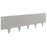 Bordure de Pelouse 20 pcs 100 x 30 cm Acier Rouillé 618651618651
