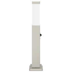 Borne lumineuse avec détecteur 50 cm en acier inoxydable IP44 618652618652