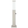 Borne lumineuse avec détecteur 50 cm en acier inoxydable IP44 618652618652