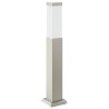 Borne lumineuse avec détecteur 50 cm en acier inoxydable IP44 618652618652