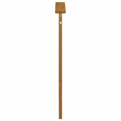 Accoudoirs 2 pcs Marron 59 x 6 x 61 cm Bois d'ingénierie 618673618673