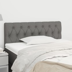 Tête de lit Gris foncé 90x7x78/88 cm Tissu 618701618701