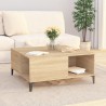 Table basse chêne sonoma 80x80x36,5 cm bois d'ingénierie 618708618708